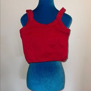 Stylish Red Women's Tank Top Freshwear